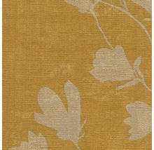Vliestapete 38747-1 Nara Blätterranke gelbgold