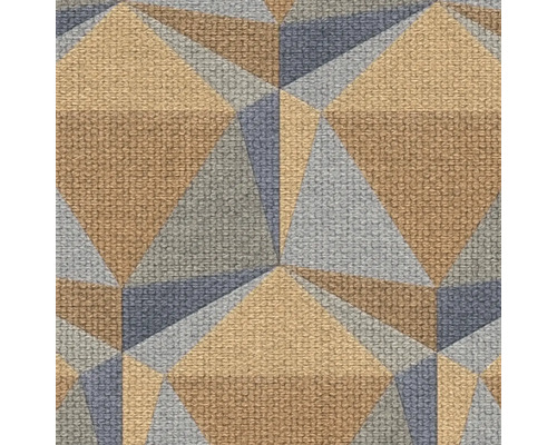Textiltapete mit geometrischem Dreiecksmuster