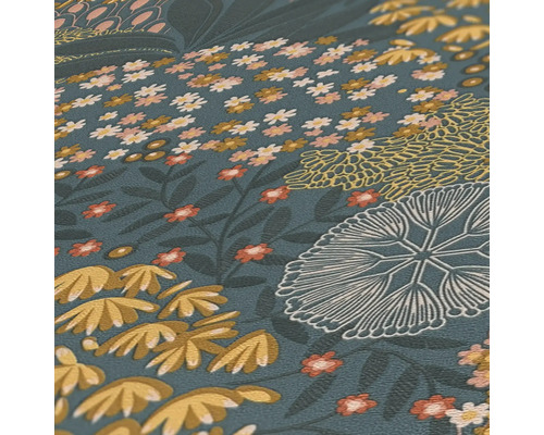 Tapete mit Blumenmuster