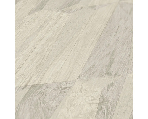 Nahaufnahme eines Vinylbodens in Holzoptik