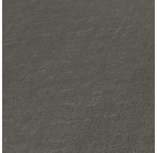 Gros plan d''une surface de sol en vinyle grise avec une texture fine.