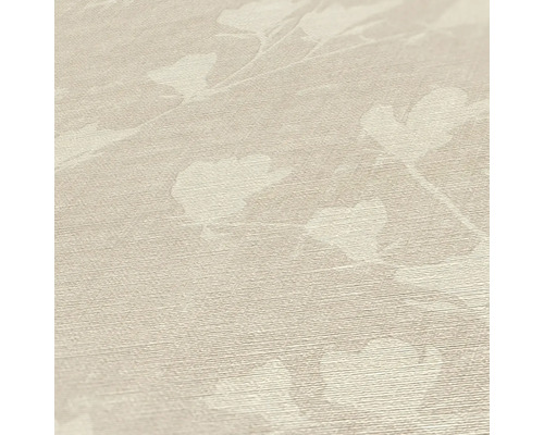 Gros plan d''un papier peint à motifs floraux