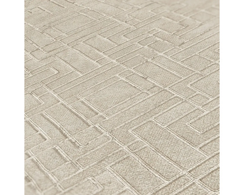 Gros plan d''un papier peint avec motif géométrique