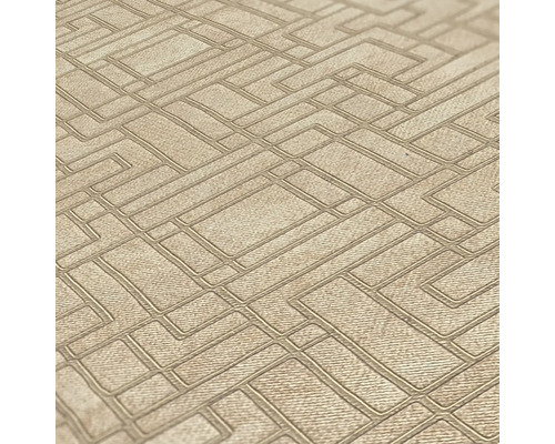 Papier peint à motifs géométriques