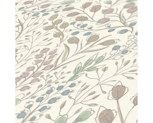 Tapete mit Pflanzenmuster