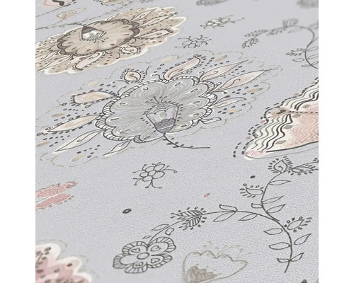 Tapete mit Blumenmuster