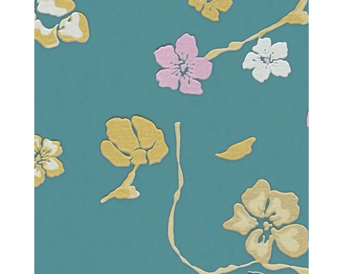 Tapete mit floralem Muster
