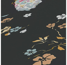 Papier peint à motif floral