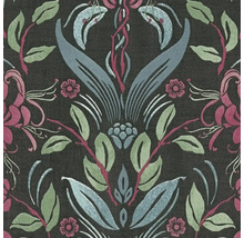 Tapete mit Blumenmuster und floralem Dekor
