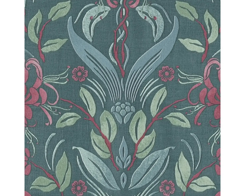 Papier peint à motif floral