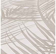 Gros plan d''un papier peint texturé avec un motif de feuilles de palmier