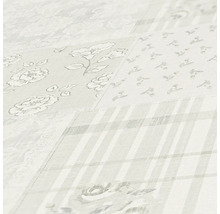 Papier peint intissé 39066-2 Maison Charme Retro Patchwork gris