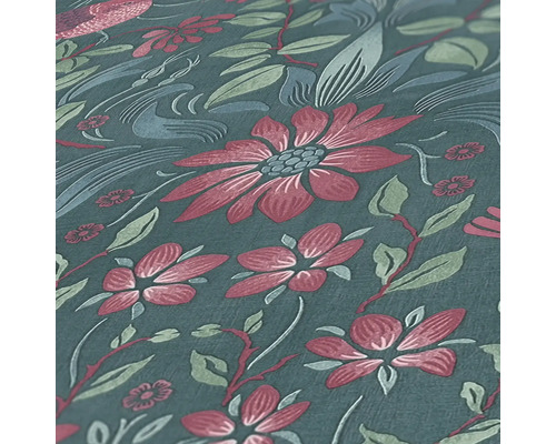 Papier peint à fleurs avec motif floral