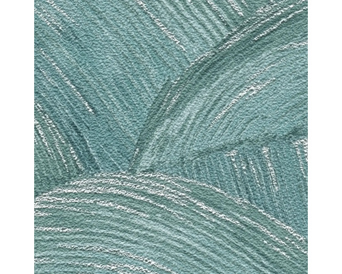 Nahaufnahme einer strukturierten Tapete mit halbkreisförmigem Muster