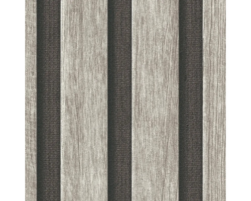 Tapete mit Holzplanken- und Textildesign