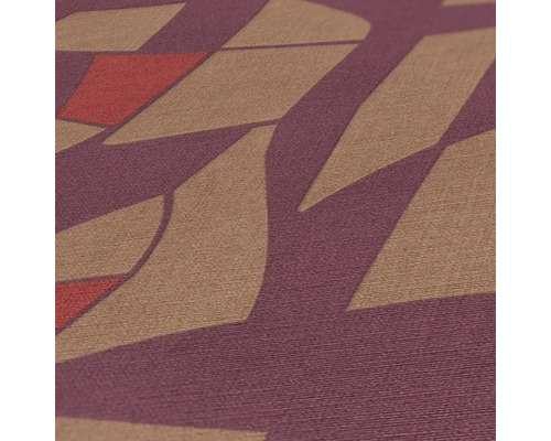 Gros plan d''un papier peint à motifs