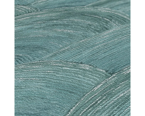 Nahaufnahme einer Vliestapete mit Streifenmuster