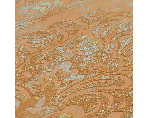 Nahaufnahme einer gemusterten Tapete