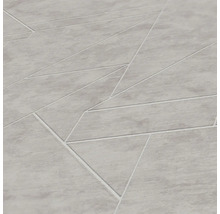 Nahaufnahme des Vinylbodens mit geometrischem Muster