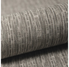 Rouleau de papier peint gris avec une fine structure verticale