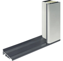Profilé de joint de porte en aluminium et plastique