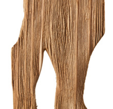 Stück Holz mit Maserung
