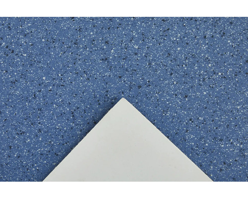 Revêtement de sol en PVC bleu avec motif moucheté