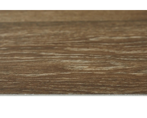 Detailaufnahme eines Vinylbodens mit Holzoptik