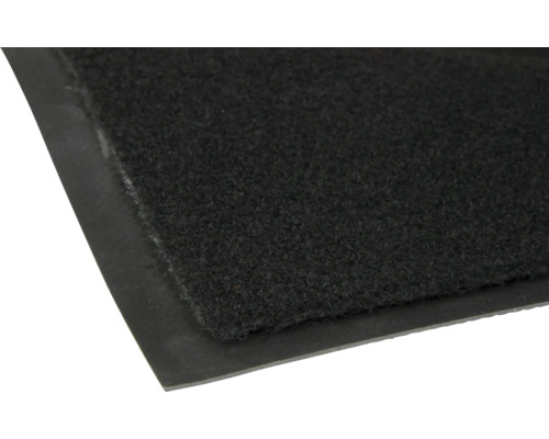 Detailansicht einer schwarzen Antirutschmatte