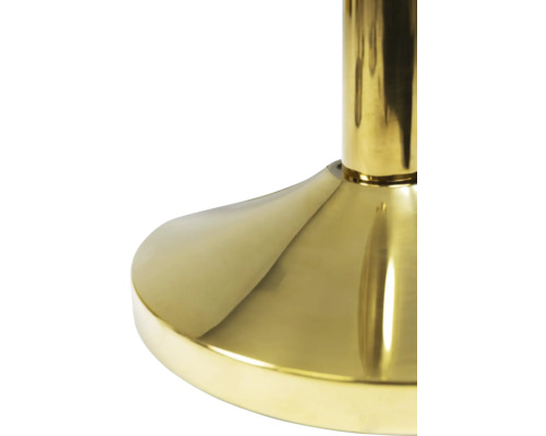 Detailaufnahme des Standfußes einer Lampe