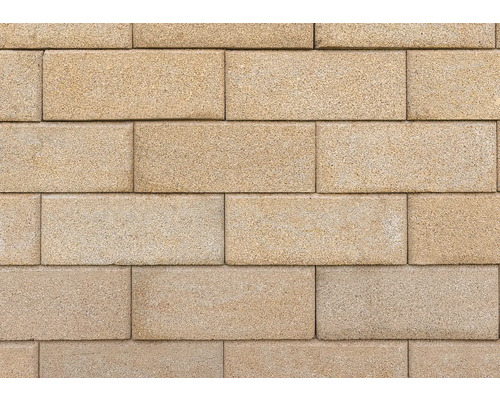 Mur en blocs de béton