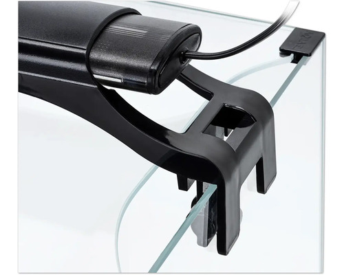 Aquariumleuchte mit Halterung zur Befestigung am Aquarium