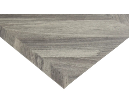 Vue détaillée d''un plateau de table aspect bois