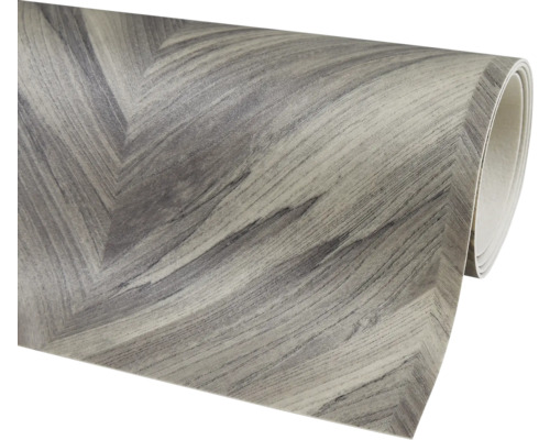 Sol vinyle en rouleau à motif chevrons