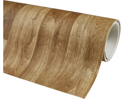 Revêtement de sol en vinyle roulé avec aspect bois