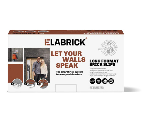 Paquet de plaquettes de parement Elabrick format long
