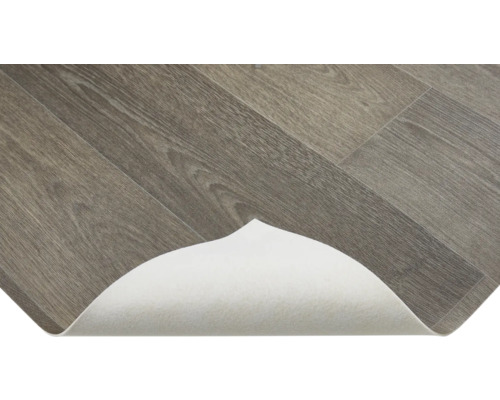 Revêtement de sol en vinyle aspect bois avec sous-couche isolante