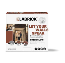 Boîte ELABRICK avec plaquettes de parement