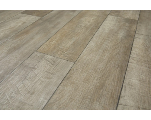 Sol stratifié posé aspect bois