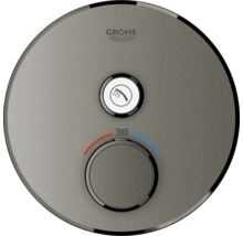 Grohe Logo. Grohe Duschthermostat zur Wandmontage.