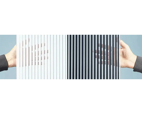 Sichtschutzstreifen zum Einfädeln in einen Zaun