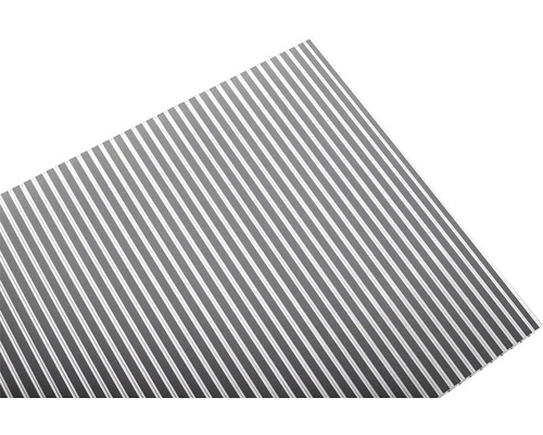 Graue Platte mit Streifen