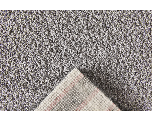 Tapis gris avec envers textile