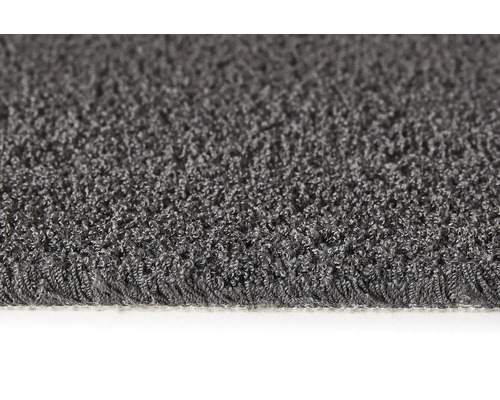 Nahaufnahme eines grauen Teppichs