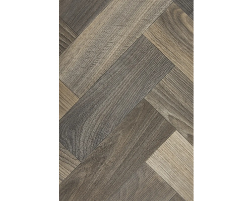 Plancher en bois à chevrons