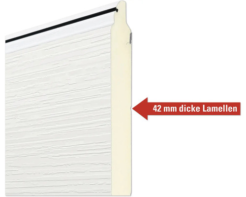 Lamellen mit 42 Millimeter Dicke