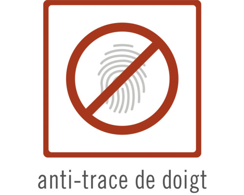 Symbole anti-traces de doigts