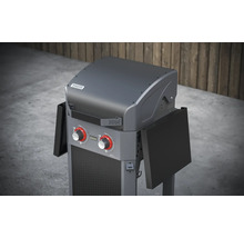 Barbecue électrique Tenneker Carbon E-Grill 122 x 58,8 x 112,4 cm avec 2300 watts, grille de barbecue en fonte 2 circuits de chauffage, affichage numérique de la température, grille de maintien en température-thumb-15
