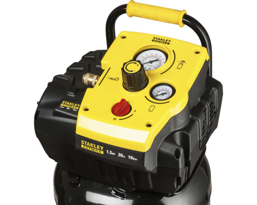 Stanley Fatmax Kompressor mit 1,5 PS, 30 Liter Tank und 10 bar Druck