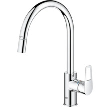 Robinet de cuisine avec douchette Grohe Quickfix Start Loop 2020 chrome 30556000